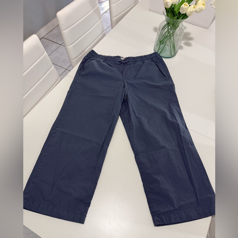 LL Bean Wide-Leg Rooftop Pants size small - Picture 3 of 8